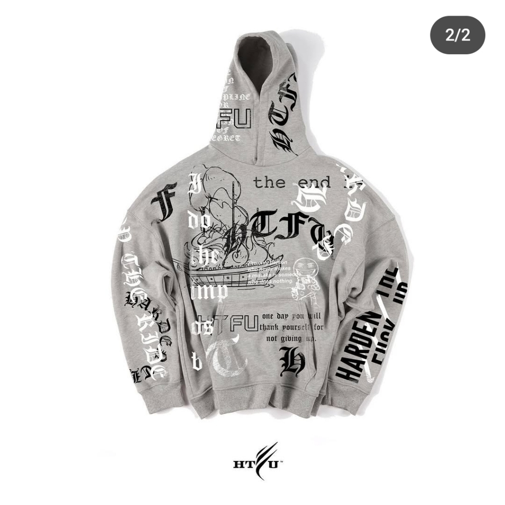 Stencil Oversized Hoodie
